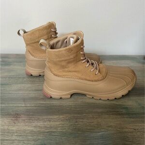 Sperry Tan Ankle Boots